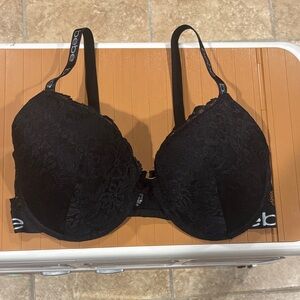 Bebe Elegant Black Lace Bra